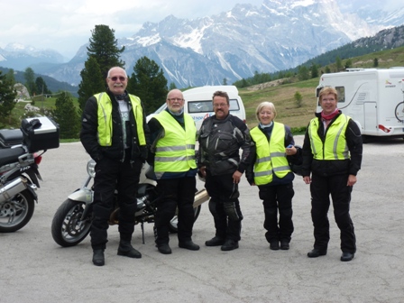 Motorradtour 2014 Gruppe